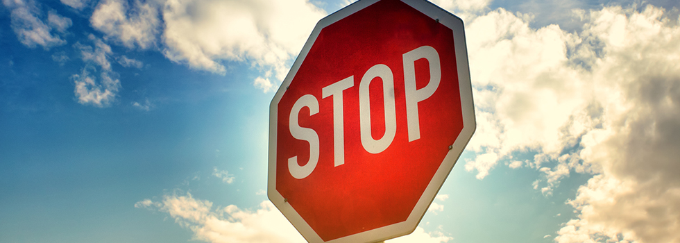 stop sign